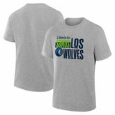 Minnesota Timberwolves Noches Training T-Shirt Gray - NBA