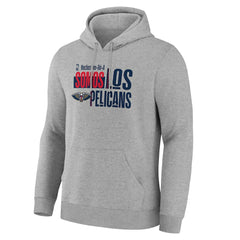 New Orleans Pelicans Noches Training Hoodie Gray - NBA