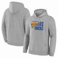 New York Knicks Noches Training Hoodie Gray - NBA