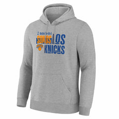 New York Knicks Noches Training Hoodie Gray - NBA
