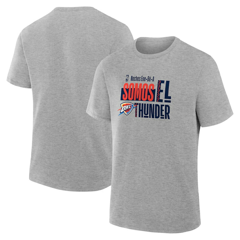 Oklahoma City Thunder Noches Training T-Shirt Gray - NBA