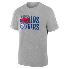 Philadelphia 76ers Noches Training T-Shirt Gray - NBA