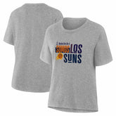 Phoenix Suns Women's Noches Training T-Shirt Gray - NBA
