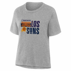 Phoenix Suns Women's Noches Training T-Shirt Gray - NBA