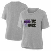 Sacramento Kings Women's Noches Training T-Shirt Gray - NBA