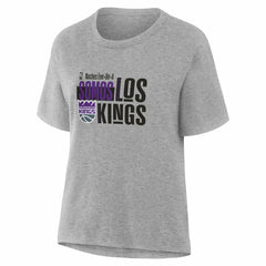 Sacramento Kings Women's Noches Training T-Shirt Gray - NBA