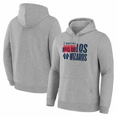 Washington Wizards Noches Training Hoodie Gray - NBA