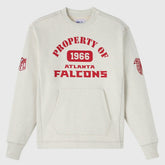 Atlanta Falcons OVO x NFL Unisex Fleece Sweatshirt Heather Gray | NFL