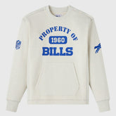 Buffalo Bills OVO x NFL Unisex Fleece Sweatshirt Heather Gray | NFL