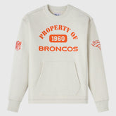 Denver Broncos OVO x NFL Unisex Fleece Sweatshirt Heather Gray | NFL