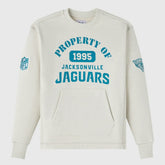 Jacksonville Jaguars OVO x NFL Unisex Fleece Sweatshirt Heather Gray | NFL
