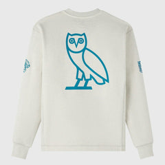 Jacksonville Jaguars OVO x NFL Unisex Fleece Sweatshirt Heather Gray | NFL