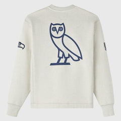Seattle Seahawks OVO x NFL Unisex Fleece Sweatshirt Heather Gray | NFL