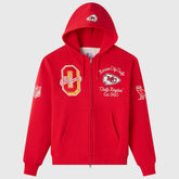 Kansas City Chiefs OVO x NFL Unisex Full-Zip Waffle-Lined Hoodie Red | NFL