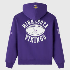 Minnesota Vikings OVO x NFL Unisex Full-Zip Waffle-Lined Hoodie Purple | NFL