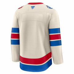 New York Rangers Fanatics 2026 NHL Winter Classic Premium Jersey - Beige - NHL