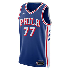 VJ Edgecombe Philadelphia 76ers Unisex Swingman Jersey Icon Edition Royal - NBA