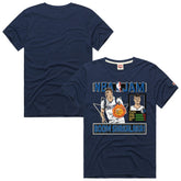Cooper Flagg Dallas Mavericks Homage Unisex NBA Jam Tri-Blend T-Shirt Navy - NBA