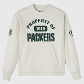 Green Bay Packers OVO x NFL Unisex Fleece Sweatshirt Heather Gray | NFL