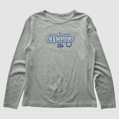 Indianapolis Colts 2007 Long Sleeve T-shirt Heather Gray Vintage | Fanatics