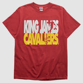 Cleveland Cavaliers Majestic 2000s T-shirt Maroon Vintage - NBA