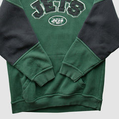 New York Jets NFL 2000s Hooded Pullover Sweatshirt Green Vintage | Fanatics