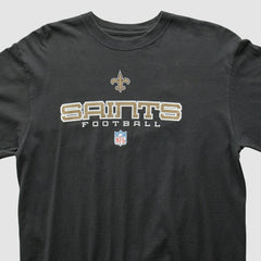 New Orleans Saints 2000s Long Sleeve T-shirt Black Vintage | Fanatics