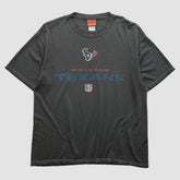 Houston Texans Reebok 2000s T-shirt Charcoal Vintage | Fanatics