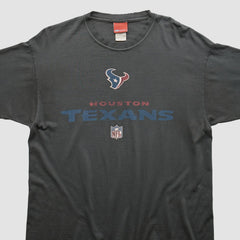 Houston Texans Reebok 2000s T-shirt Charcoal Vintage | Fanatics
