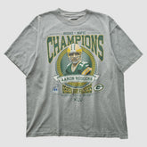 Green Bay Packers Reebok 2010 T-shirt Heather Gray Vintage | Fanatics