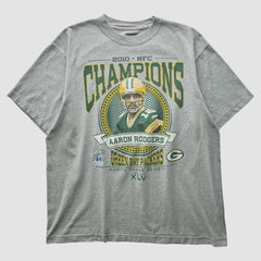Green Bay Packers Reebok 2010 T-shirt Heather Gray Vintage | Fanatics