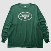 New York Jets 2010s Long Sleeve T-shirt Green Vintage | Fanatics
