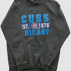 Chicago Cubs Adidas 2010s Hooded Pullover Sweatshirt - MLB