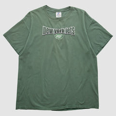 New York Jets Logo Athletic 2000s T-shirt Green Vintage | Fanatics