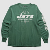New York Jets 2010s Long Sleeve T-shirt Green Vintage | Fanatics