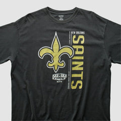 New Orleans Saints Reebok 2010 T-shirt Black Vintage | Fanatics