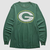 Green Bay Packers Reebok 2000s Long Sleeve T-shirt Green Vintage | Fanatics