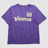 Minnesota Vikings Reebok 2000s T-shirt Purple Vintage | Fanatics