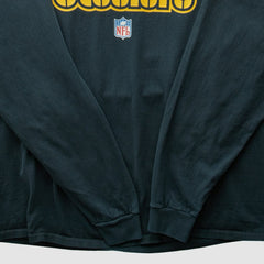 Pittsburgh Steelers Reebok 2000s Long Sleeve T-shirt Black Vintage | Fanatics