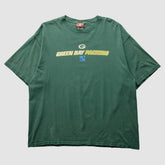 Green Bay Packers NFL 2000s T-shirt Green Vintage | Fanatics