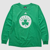 Boston Celtics 2010s Long Sleeve T-shirt Green Vintage - NBA