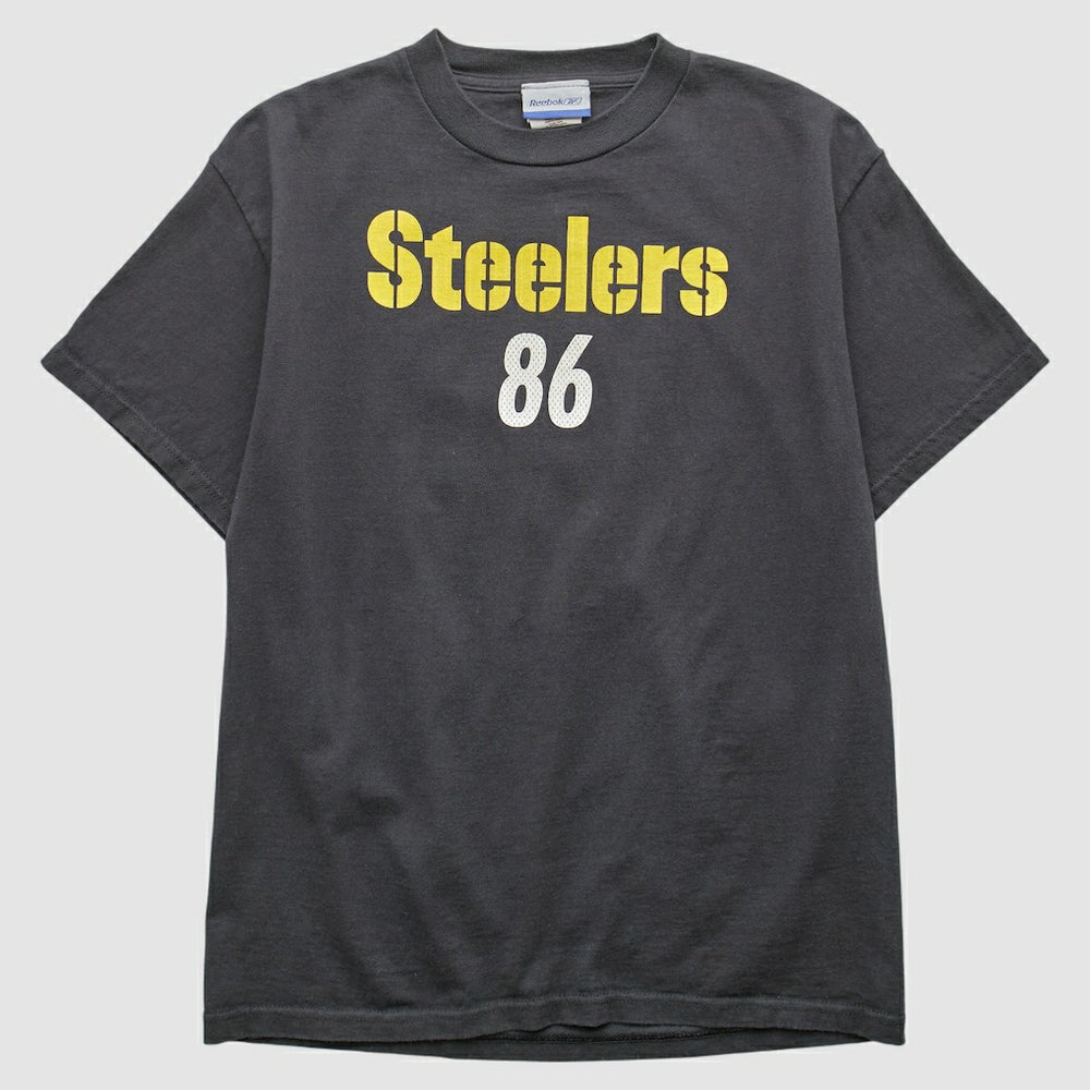 Hines Ward Reebok 2000s T-shirt Black Vintage | Fanatics