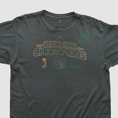 Boston Celtics 2008 T-shirt Charcoal Vintage - NBA