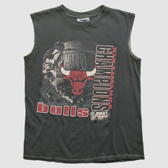 Chicago Bulls CSA 1998 Tank Charcoal Vintage - NBA