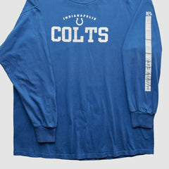 Indianapolis Colts 2000s Long Sleeve T-shirt Blue Vintage | Fanatics