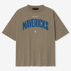 Dallas Mavericks Fear of God Unisex 90s T-Shirt Heather Gray - NBA