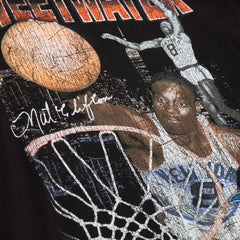 Nathaniel Clifton New York Knicks 75th Anniversary Pioneers Player T-Shirt Black - NBA