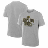 Los Angeles Lakers Hoops For Troops T-Shirt Gray - NBA