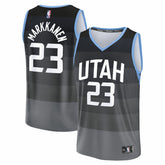 Lauri Markkanen Utah Jazz 2025/26 City Edition Fast Break Jersey Black - NBA