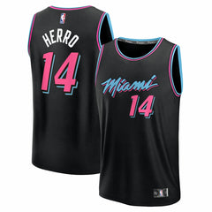 Tyler Herro Miami Heat 2025/26 City Edition Fast Break Jersey Black - NBA